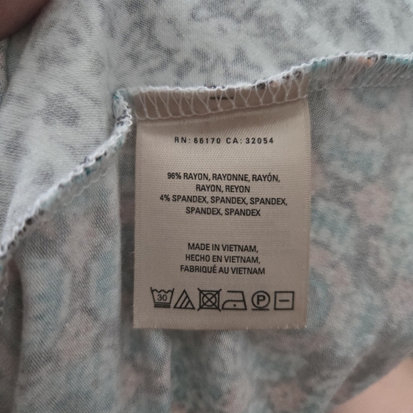 Anthropologie Maeve Hi Neck Swing Dress Multi Floral Print Size S #145 - Picture 7 of 8